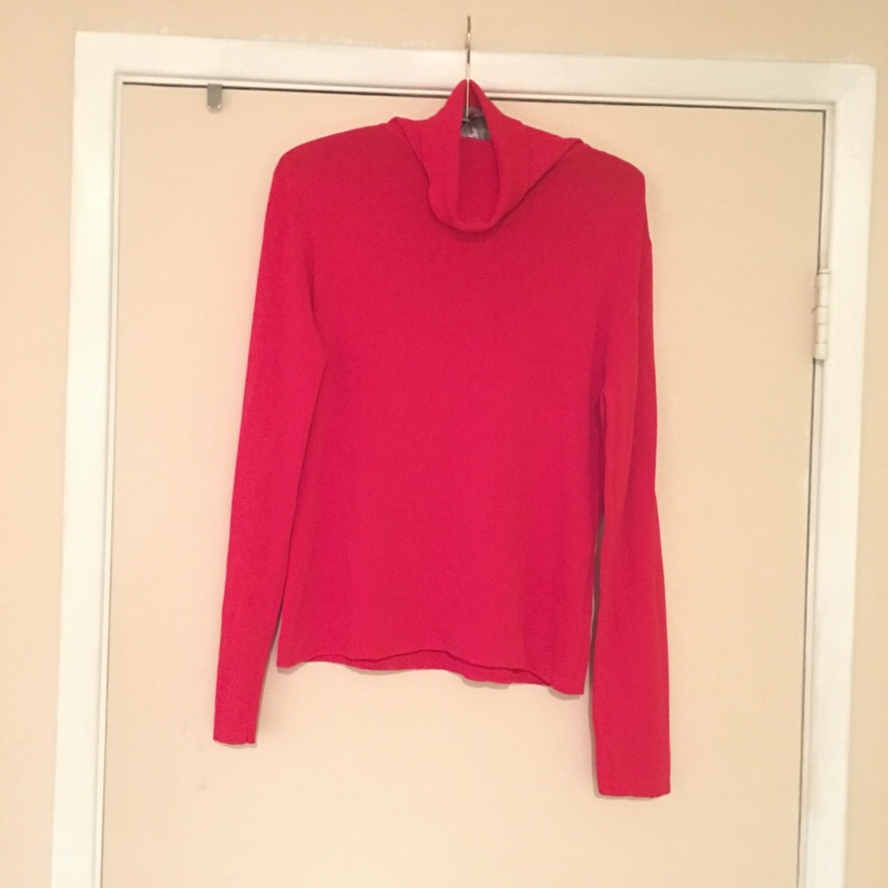 Red Turtleneck